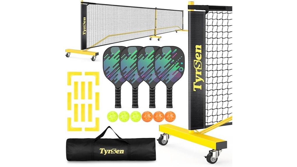 Must-Have Travel Pickleball Sets Every Player Will Love 7 portable pickleball net kit