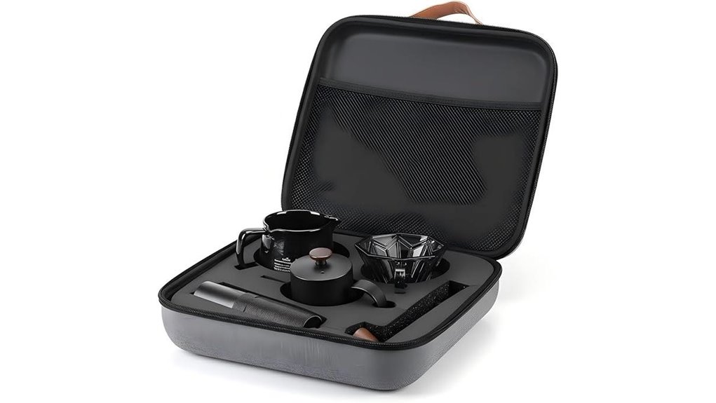 Best Travel Pour-Over Coffee Kits (All-In-One) for On-the-Go 8 portable pour over coffee set