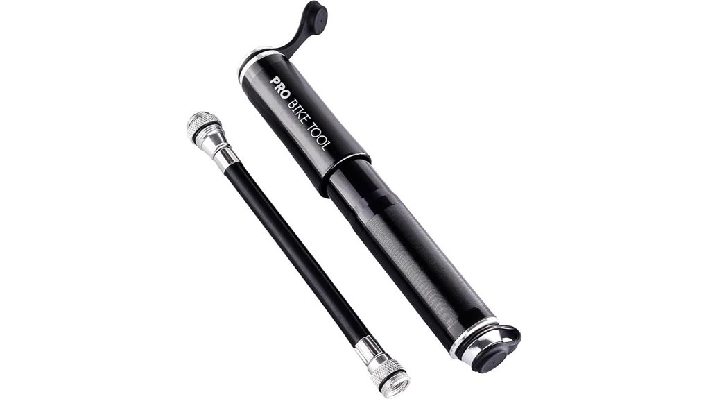 Travel-Ready Compact Bike Pumps: Mini & Efficient 2 portable presta schrader mini pump