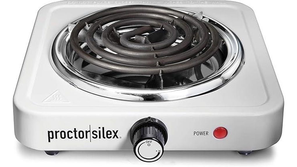 Best Electric Hot Plate (Single Burner) That Transforms Meals 10 portable proctor silex stove