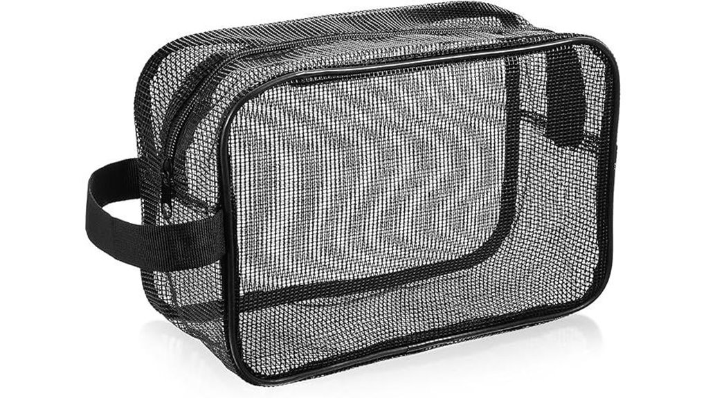 Quick-Dry Mesh Travel Shower Bags Hostels Travelers Love 10 portable quick dry mesh caddy