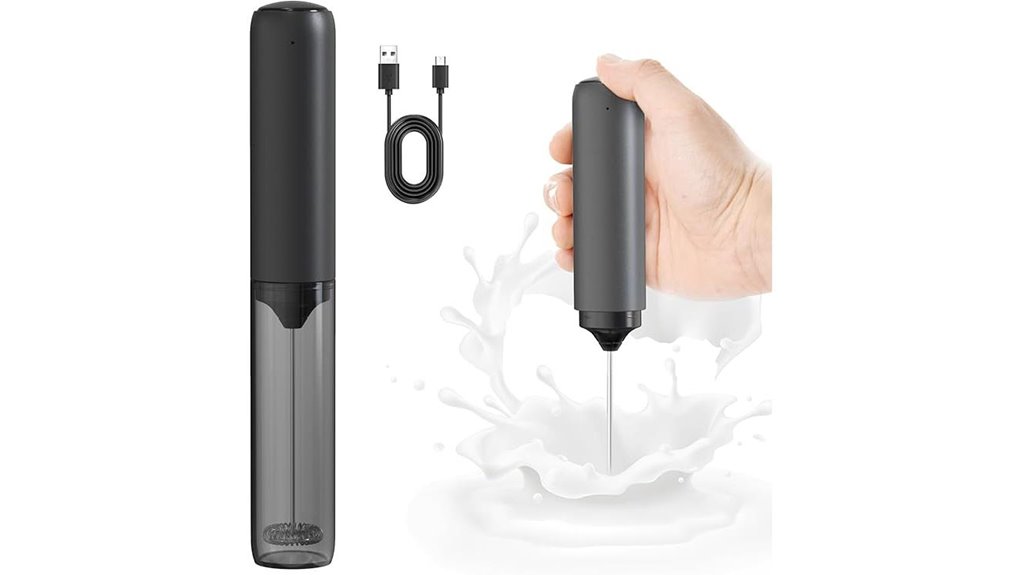 The Best Compact Milk Frothers for Travel (Battery/USB) 12 portable rechargeable milk frother