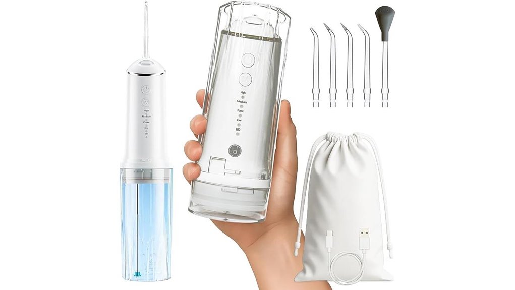 Best Travel-Ready Mini Water Flossers USB Rechargeable 14 portable rechargeable uv waterflosser