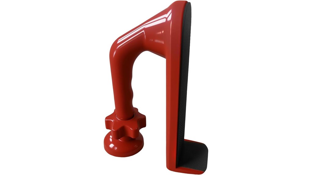 Door Stoppers for Travel: Simple, Light Options Everyone Loves 3 portable red aluminum doorstop