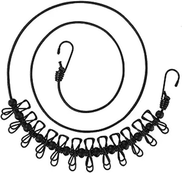 The Best Portable Clotheslines: Stretchy vs Fixed Showdowns 13 portable retractable 12 pin clothesline