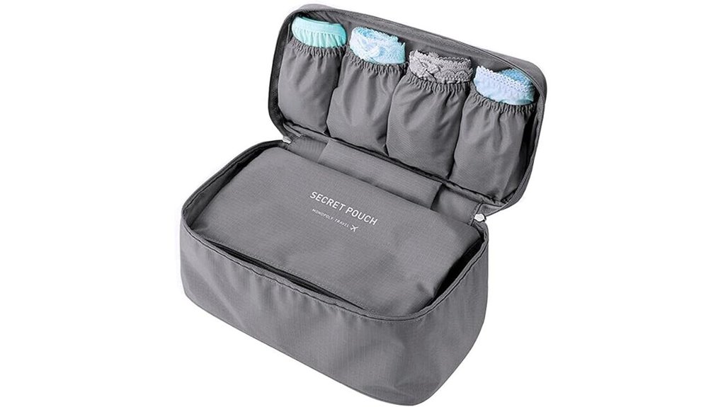 Best Bra and Underwear Organizers for Travel: Flat, Structured 14 portable socks underwear brace organizer