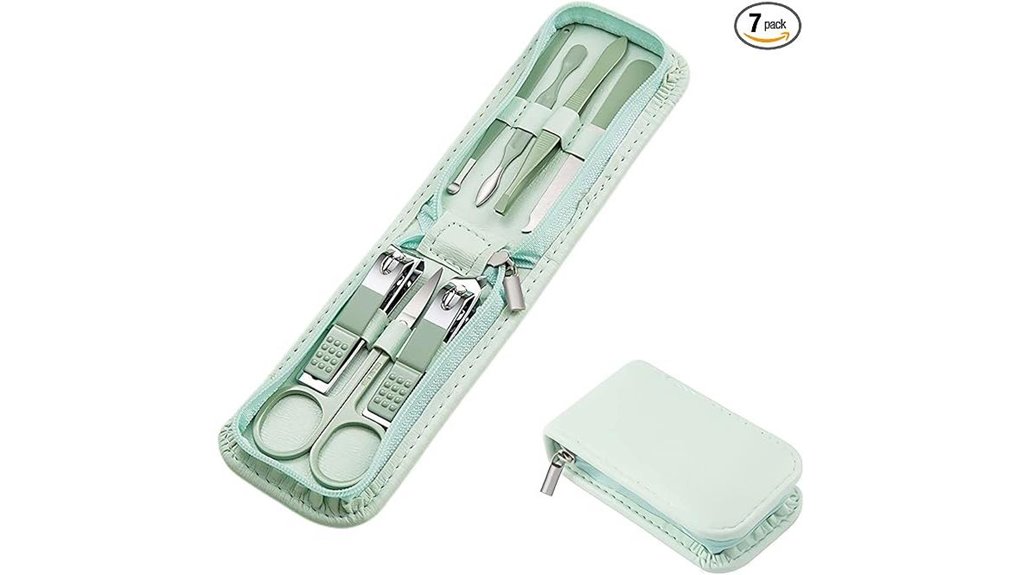 portable stainless 7 piece kit
