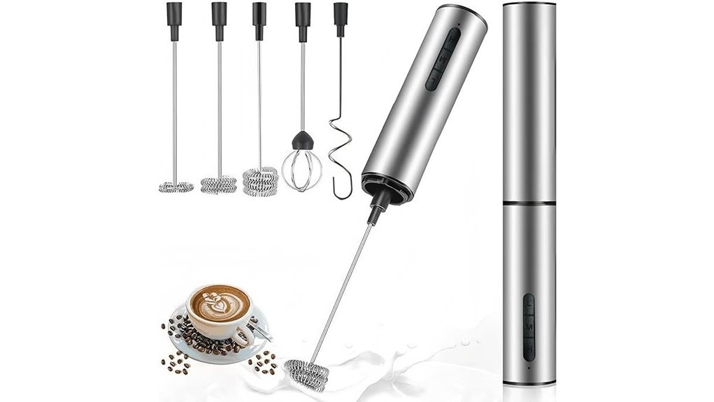 The Best Compact Milk Frothers for Travel (Battery/USB) 11 portable stainless steel frother