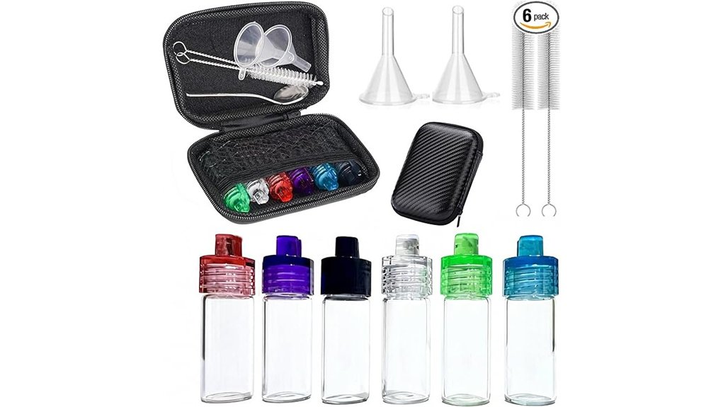 Compact Spice Containers For Travel Cooking—Leak-Proof 10 portable travel spice storage