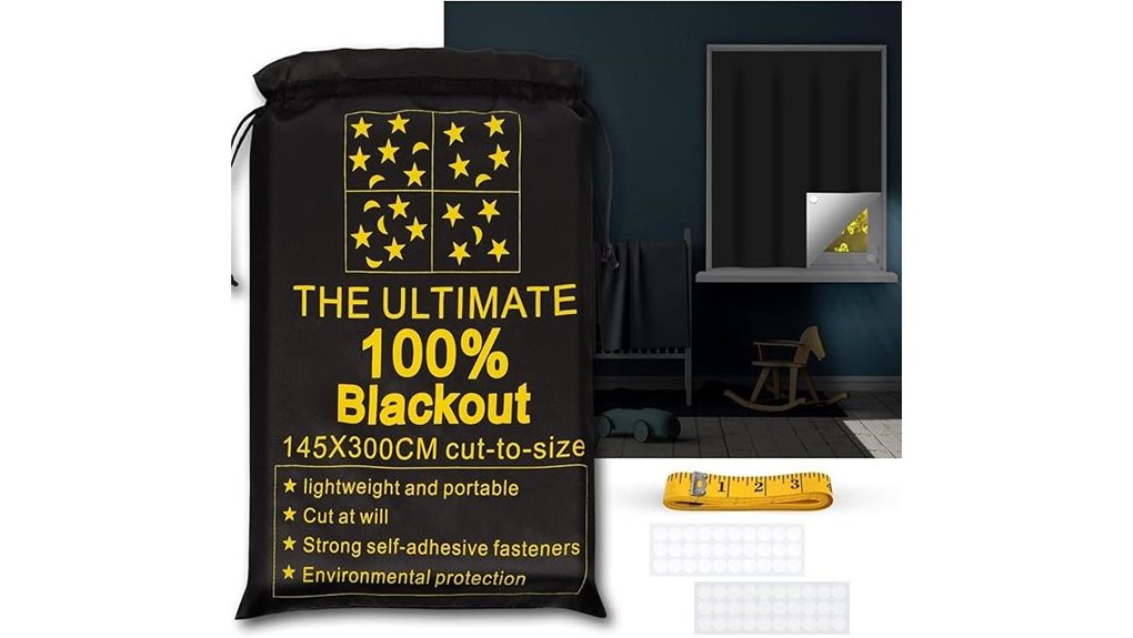 portable uligood blackout shades