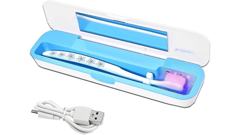 Best Toothbrush Travel Cases: UV Protection vs Plain 6 portable uv c toothbrush sanitizer