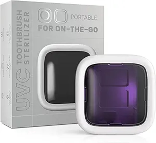 Best UV Toothbrush Sanitizers Travelers Can't Live Without 14 portable uv c toothbrush sanitizer
