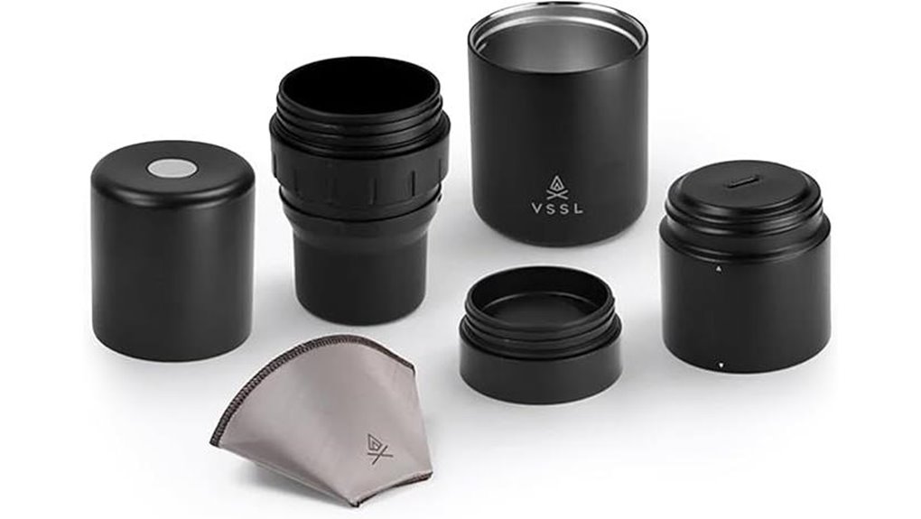Best Travel Pour-Over Coffee Kits (All-In-One) for On-the-Go 2 portable vssl coffee kit