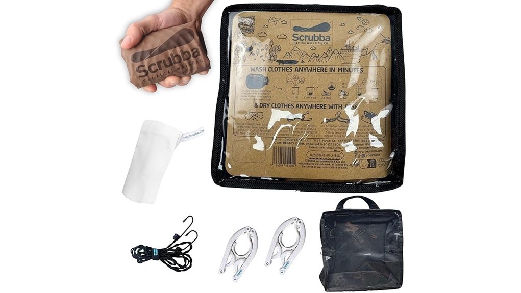 portable wash and dry