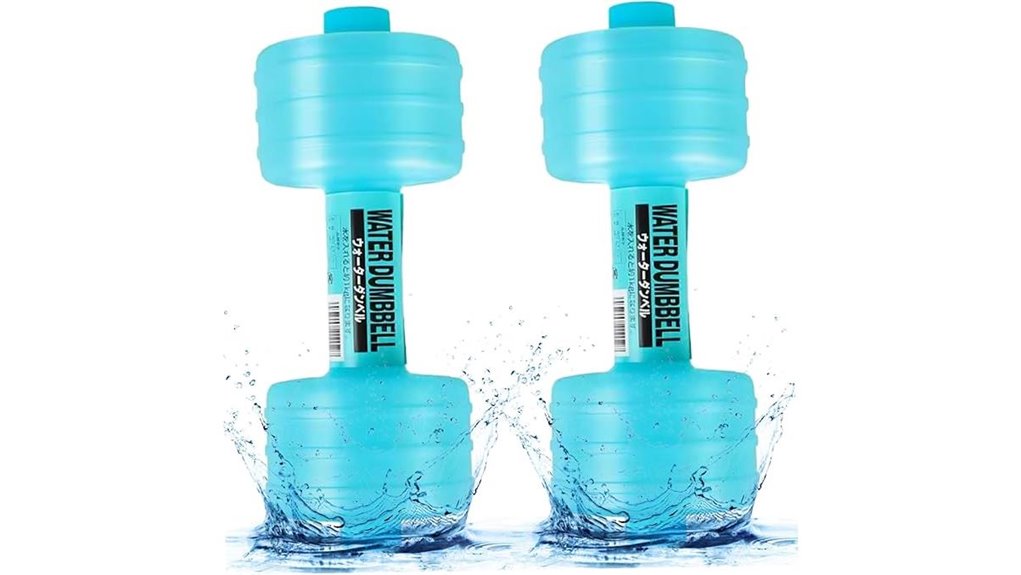 portable water adjustable dumbbells