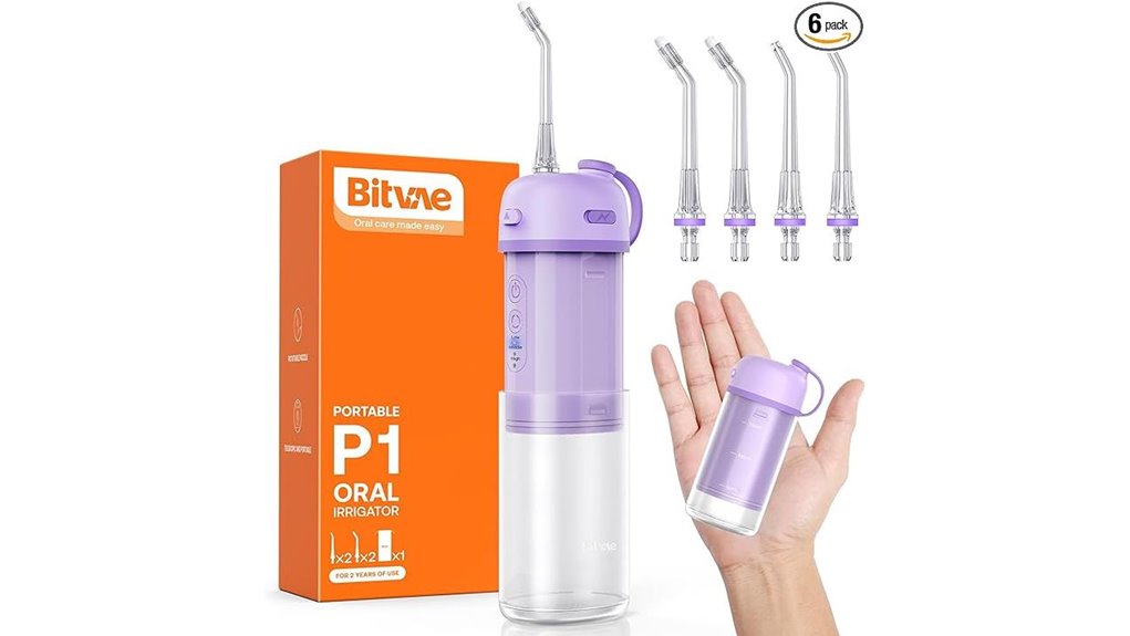 Best Travel-Ready Mini Water Flossers USB Rechargeable 15 portable water dental flosser