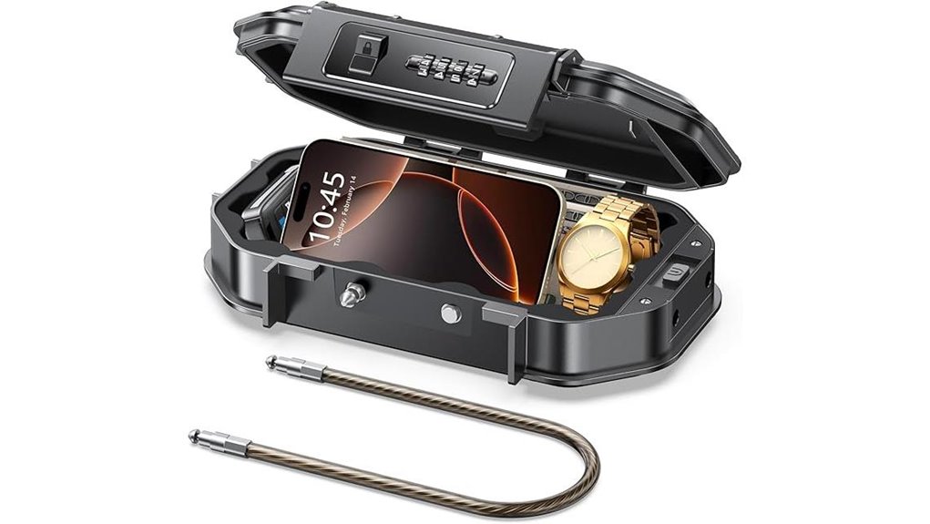 Portable Safes for Beach & Hostel Use Keep Your Gear Safe 7 portable waterproof 4 digit safe