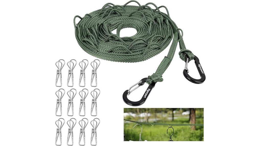 Travel Clotheslines That Don’t Sag: Tension Designs You’ll Love 9 portable windproof clothesline kit