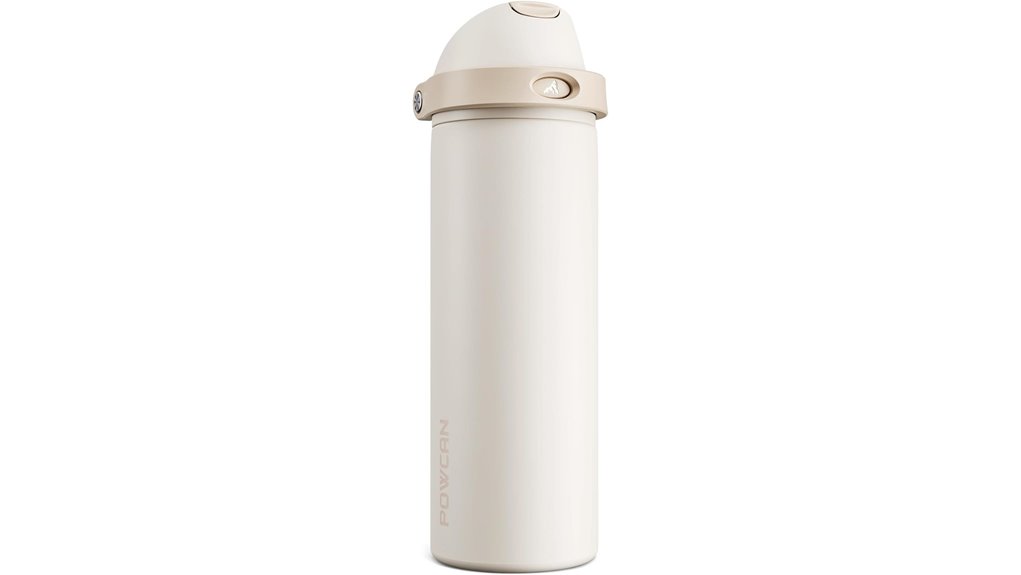 Best Water Bottles for Travel That Fit Car Cup Holders 10 powcan 24oz bottle push flip