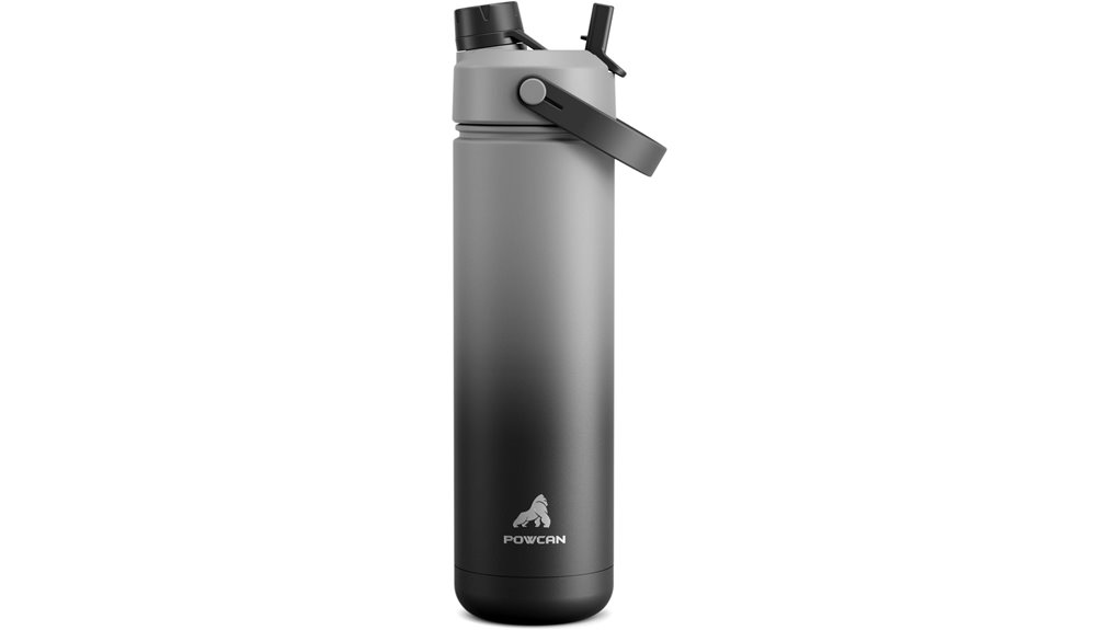 Best Insulated Water Bottles That Fit Cup Holders 8 powcan 26oz insulated 2 in 1