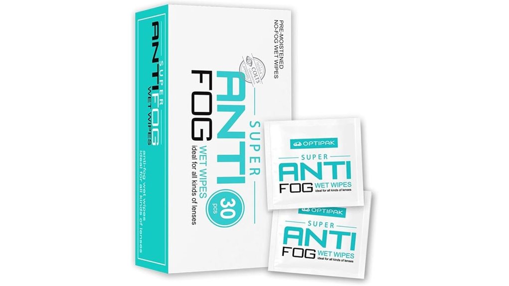Anti‑Fog Wipes for Glasses on Trips (One‑and‑Done) Keep Clear 15 pre moistened anti fog lens wipes