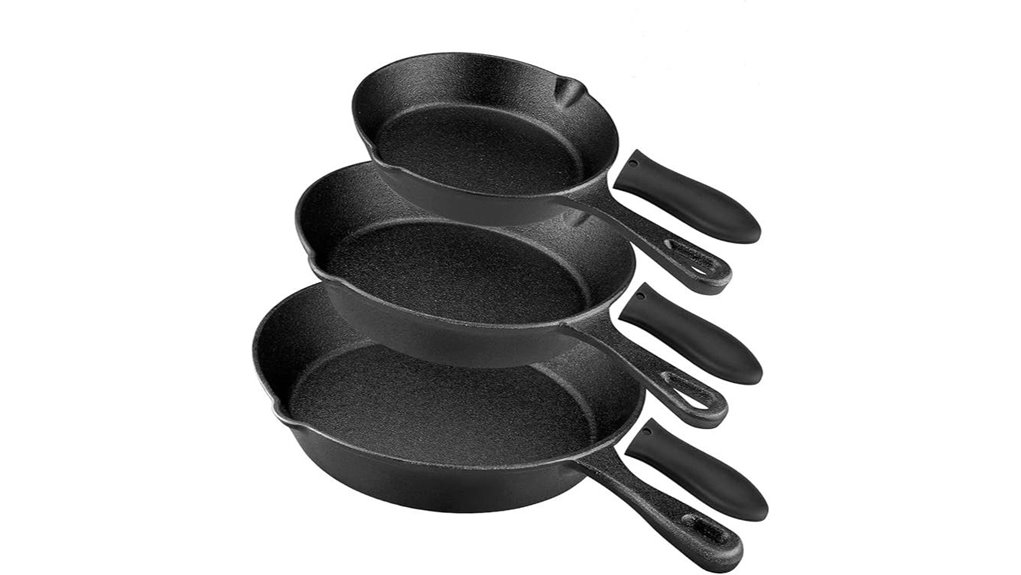 Top Cast Iron Skillets That Elevate Every Meal 15 pre seasoned three piece cast iron