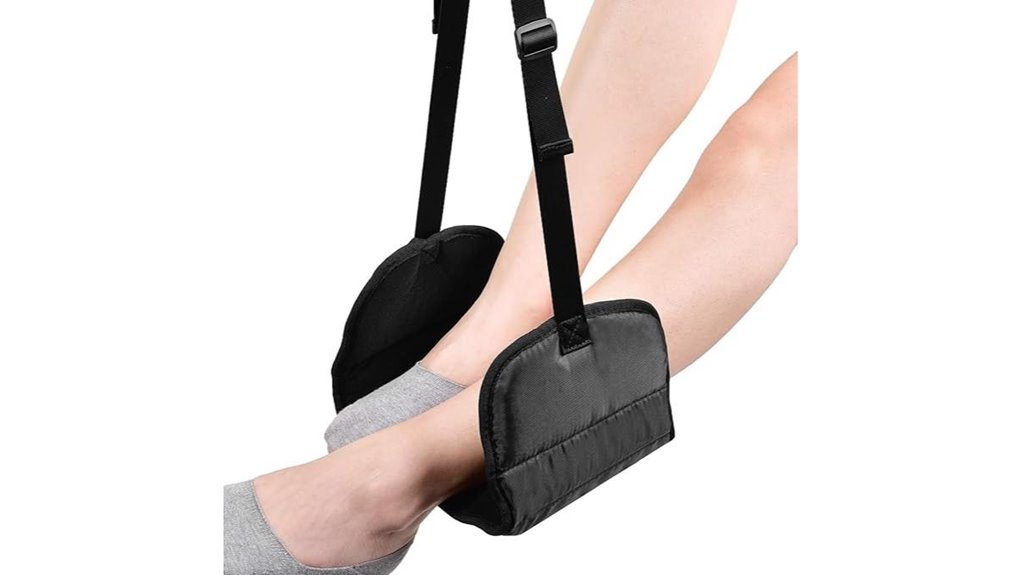 premium airplane memory footrest