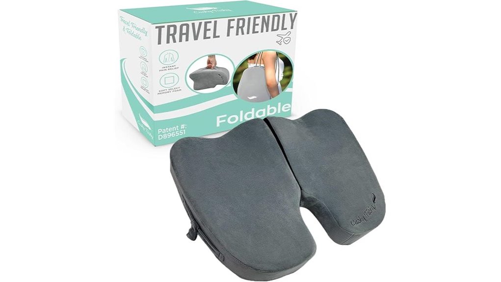 Top Compact Posture Cushions for Travel & Work 6 premium foldable travel seat