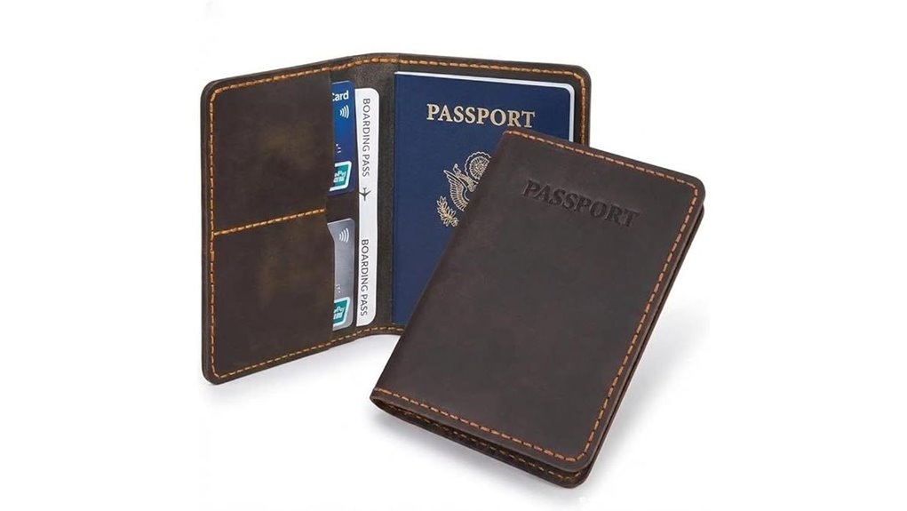 Premium Leather Passport Wallets That Exude Class 7 premium leather passport organizer