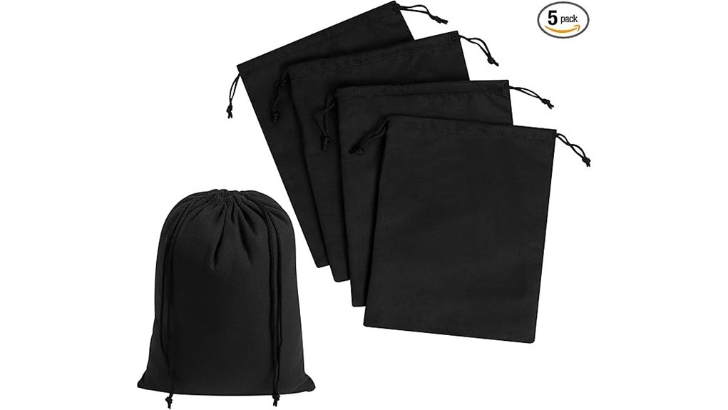 Best Travel Pouches for Tiny Treasures: Zip or Drawstring 7 premium microfiber drawstring 5 pack
