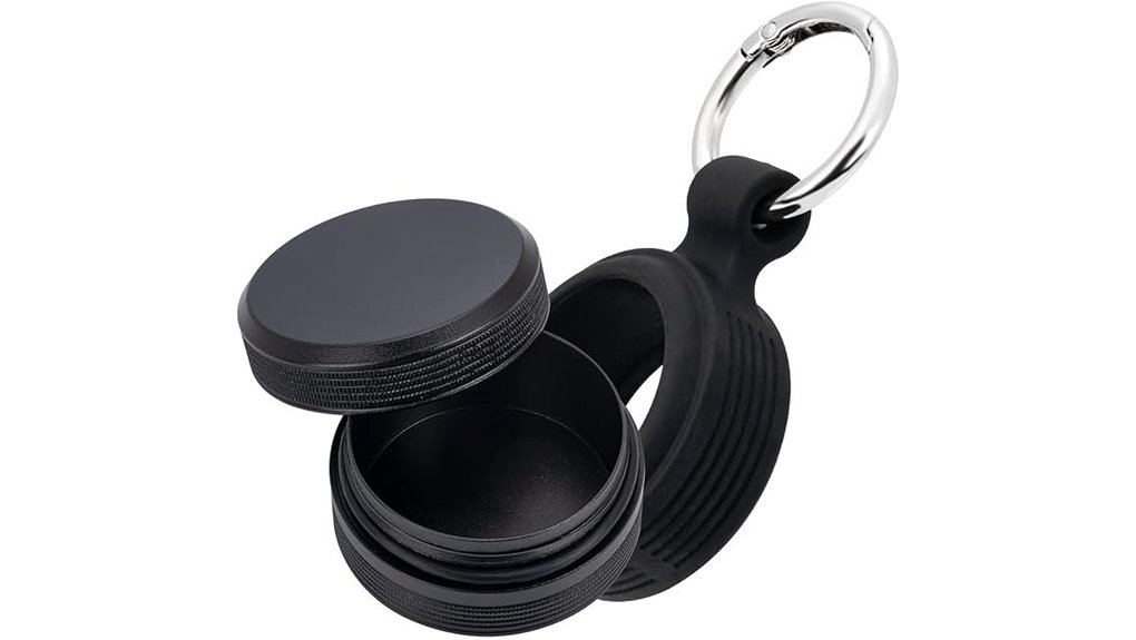premium waterproof metal keychain