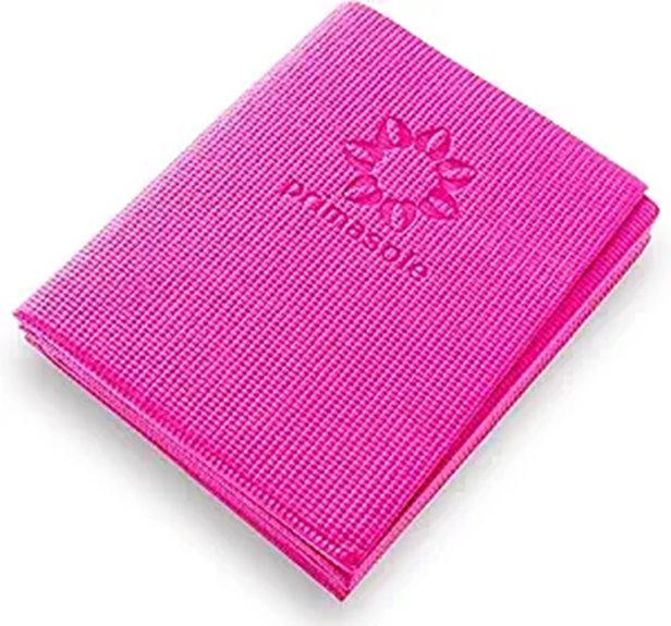 Travel Yoga Mats (Thin & Foldable): Portable Pad for the Road 3 primasole foldable 4mm 9color