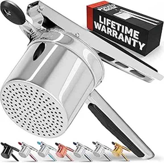 Top Potato Masher for Smooth, Creamy Mashed Potatoes 11 prioritychef 15oz potato ricer