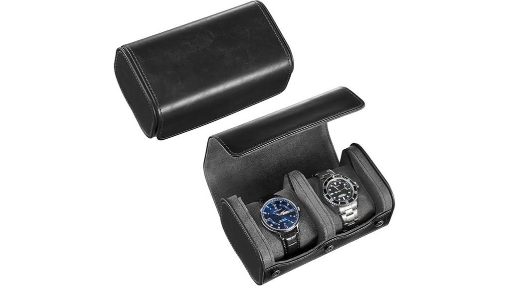 procase 2 slot leather roll