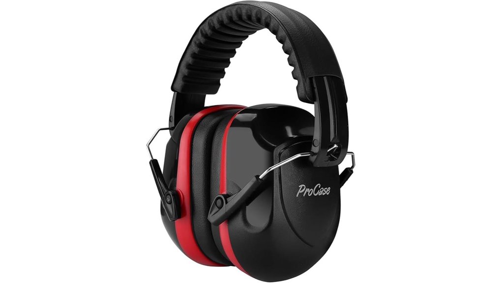 Top Noise-Reducing Earmuffs for Kids & Adults on the Go 5 procase ear muffs 28db