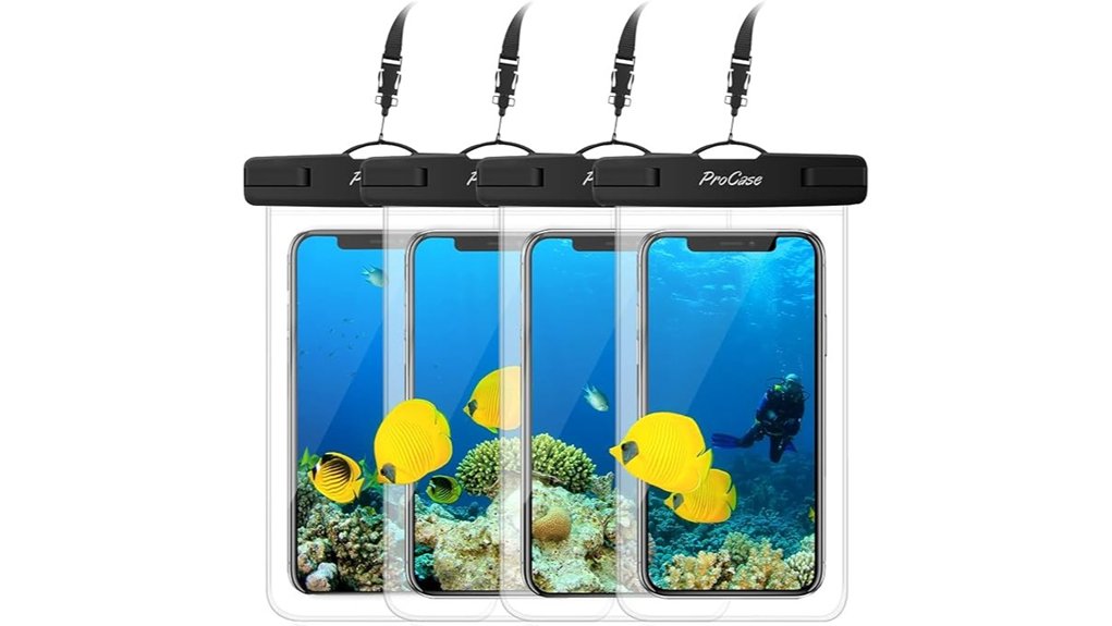 Top Clear‑Lens Waterproof Phone Pouches for Snorkeling Trips 14 procase waterproof iphone galaxy