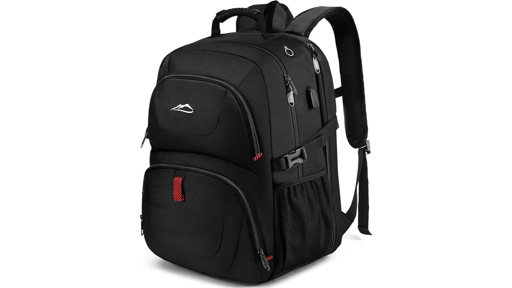 proetrade anti theft laptop backpack