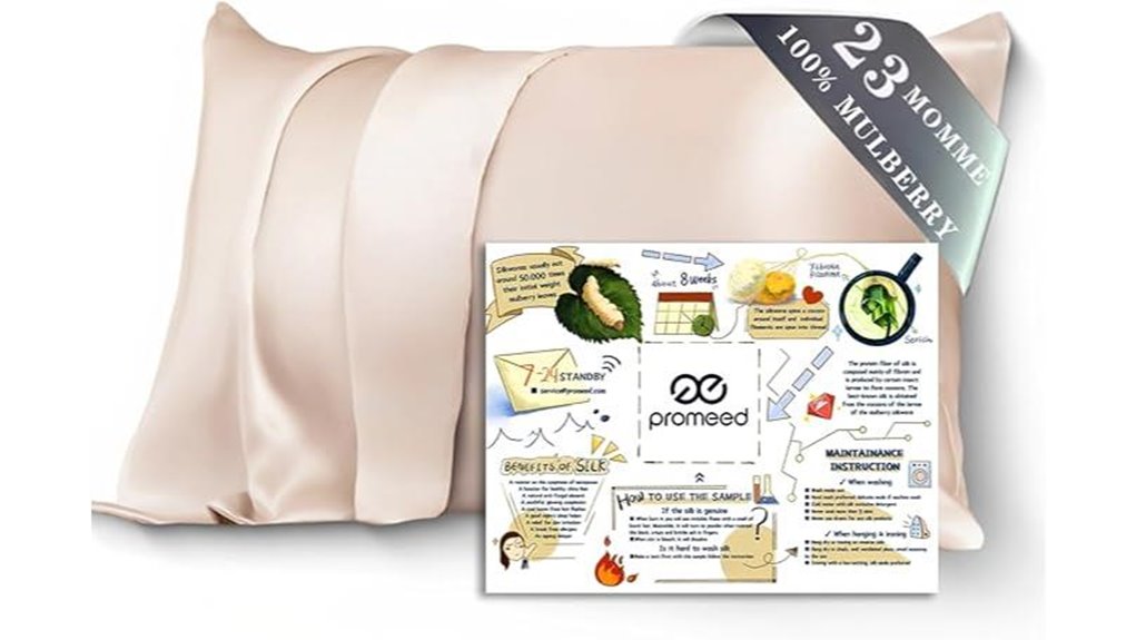 Travel Pillowcases: Silk, Satin & Cotton — Your Comfort Guide 3 promeed mulberry silk pillowcase