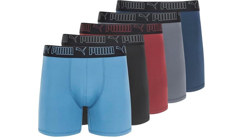 Best Moisture‑Wicking Boxers for Active Travel 14 puma 5 pack boxer briefs