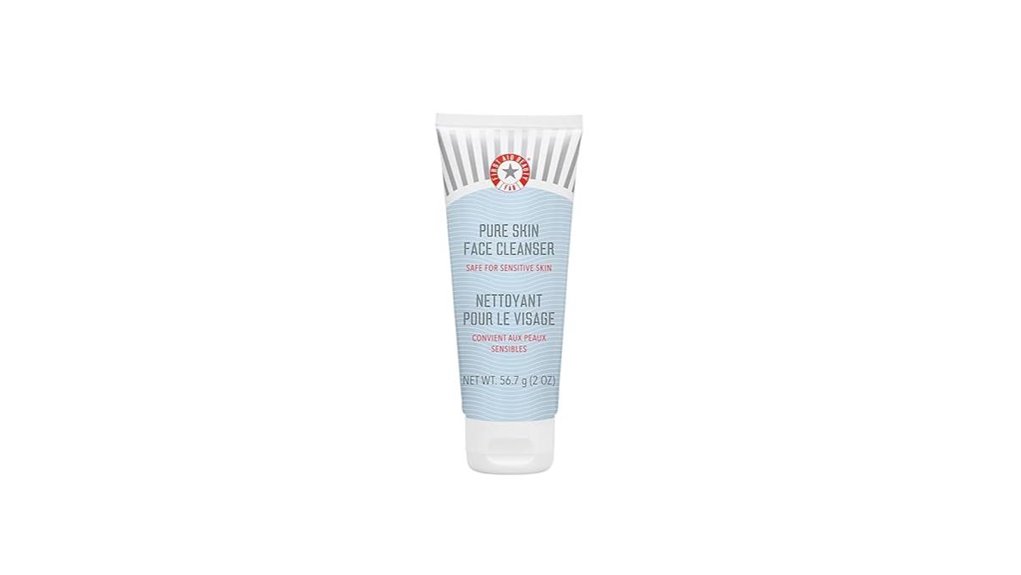 pure skin fragrance free cleanser