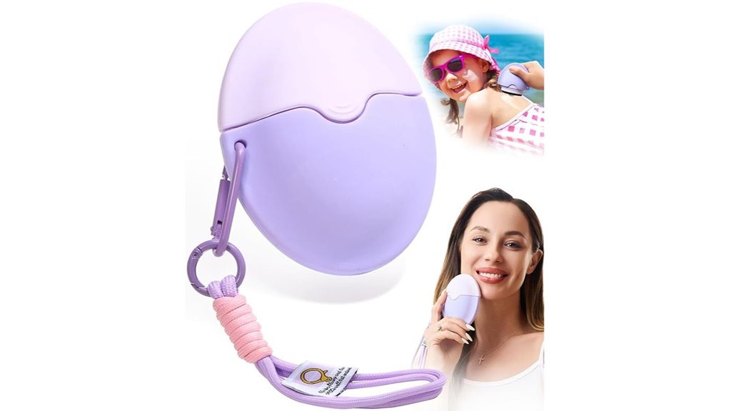 Best Sunscreen Applicator Tools Kids: Roll‑On and Sponge Types 14 purple bpa free refillable sunscreen