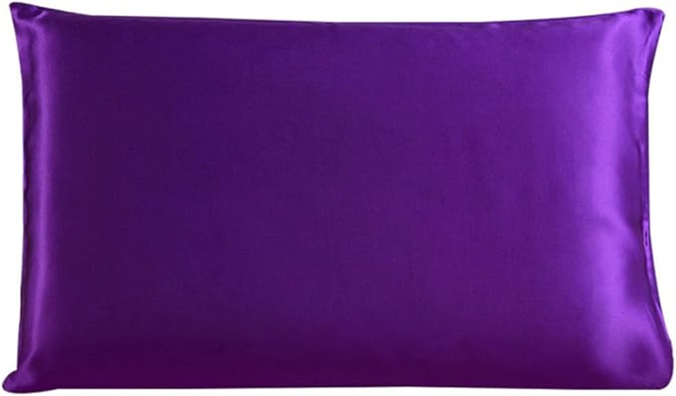 Travel Pillowcases: Silk, Satin & Cotton — Your Comfort Guide 10 purple silk pillowcase hidden