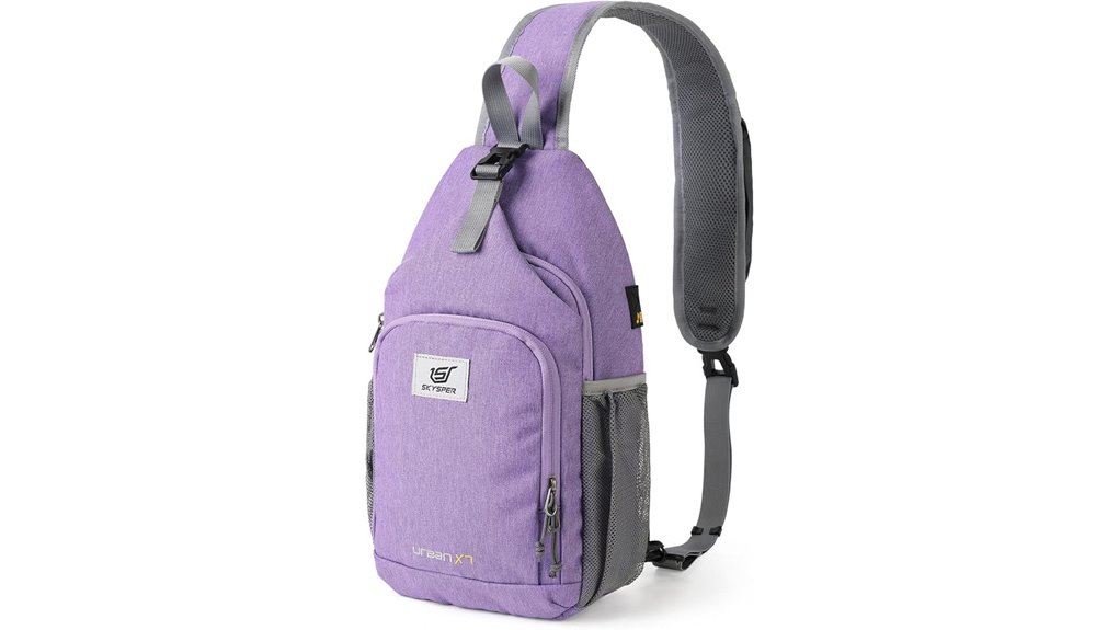 Secure & Compact Sling Bags Every Theme Park Visitor Needs 15 purple skysper rfid sling
