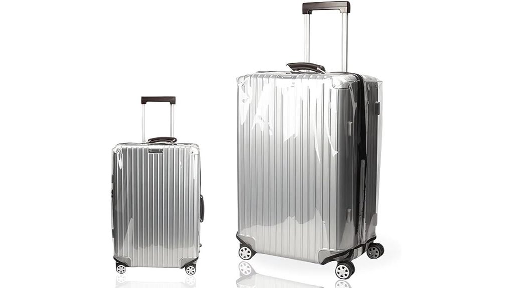 Top Luggage Rain Covers: Quick‑Fit, Tear‑Free Protection 14 pvc suitcase cover 19 30