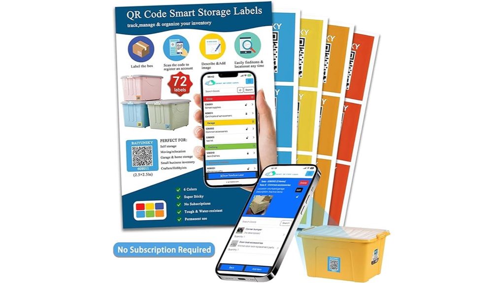 Best Packing Cube Labels and Tags That Make Finding Items Quick 3 qr code labels for bins