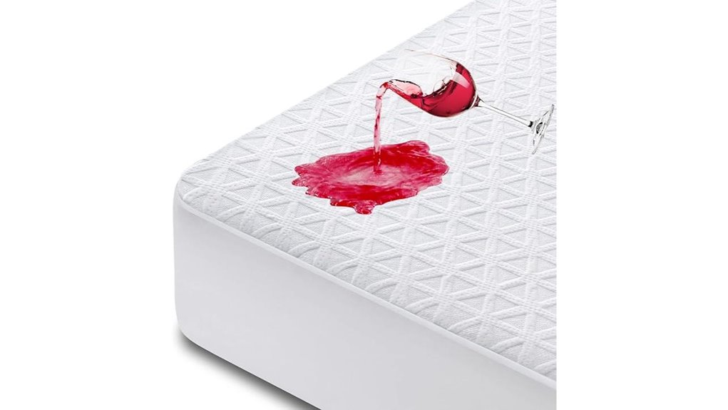 Best Mattress Protector (Waterproof) That Keeps Sheets Dry 9 queen waterproof 3d white