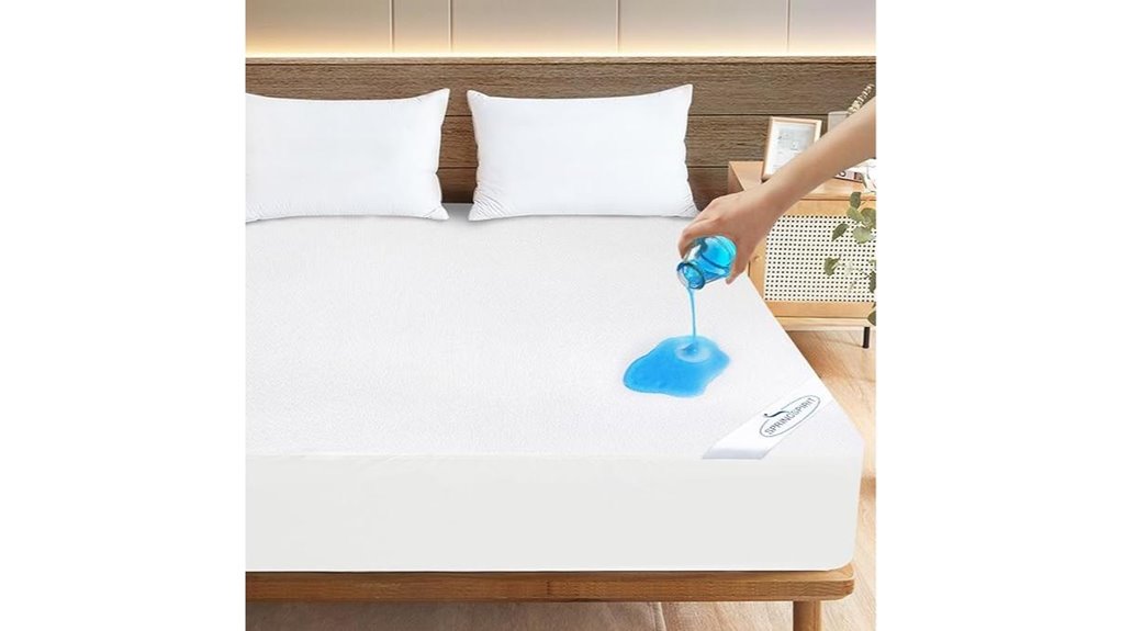 Best Mattress Protector (Waterproof) That Keeps Sheets Dry 6 queen waterproof deep protector