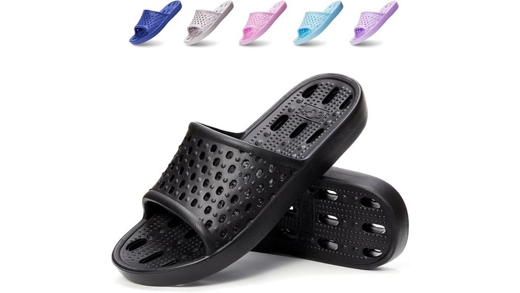 Best Travel Shower Sandals: Quick‑Dry Grip Wins 3 quick drying non slip shower slippers