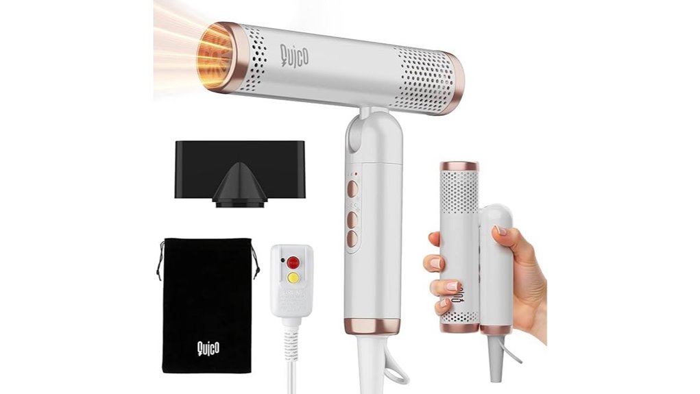 Must-Have Travel Hair Dryers (Dual Voltage) for Jet-Setters 12 quico 120k dual voltage