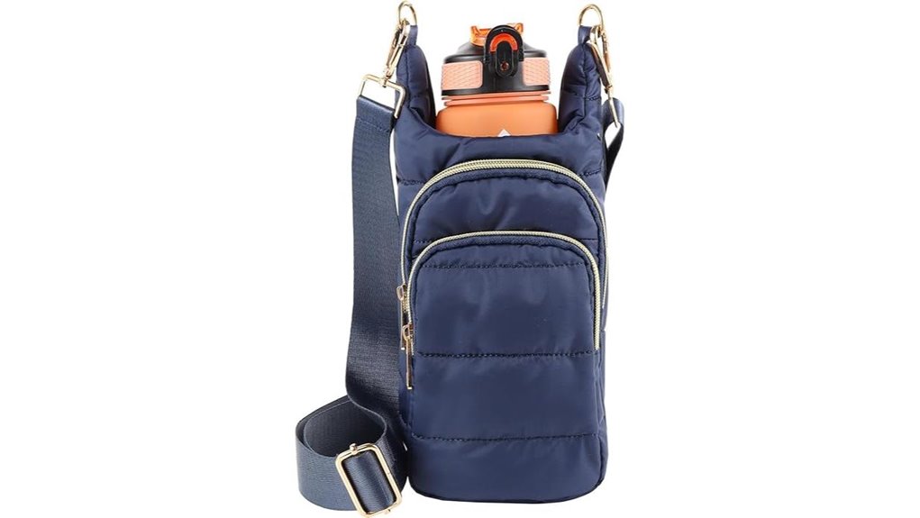 Sling Bags That Truly Hold a Small Water Bottle 10 quilted crossbody bottle carrier